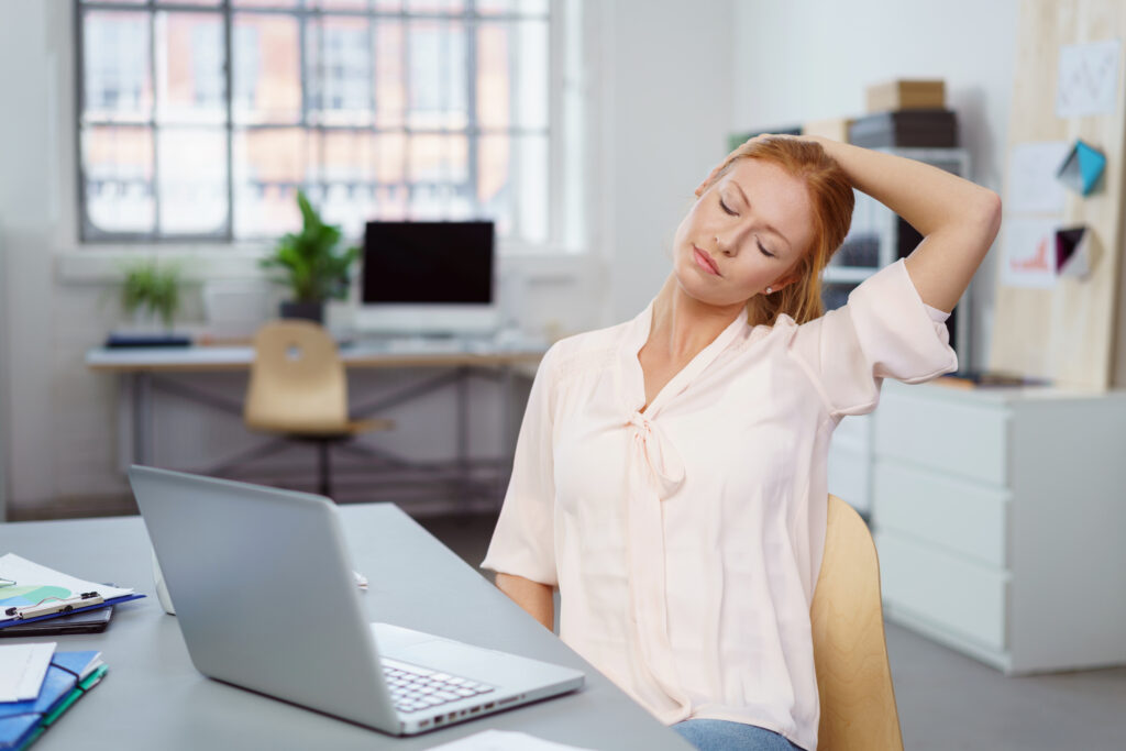 7 Desk Stretches To Help Limit Pain At Work Desk stretches
